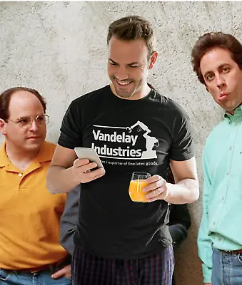 VANDELAY INDUSTRIES IMPORTER EXPORTER  Seinfeld George Funny T Shirt • $16.43