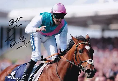 Horse Racing - Tom Queally - Hand Signed A4 Photograph - COA -READ DESCRIP • £15