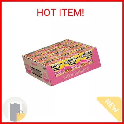 Maruchan Instant Lunch Shrimp Flavor 2.25 Oz(Pack Of 12) • $10.43