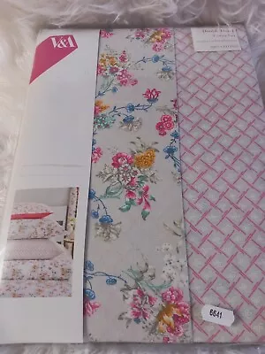 Bedeck V&A Honeysuckle Trail - Double Duvet Cover Set 2 Pillowcases 100% Cotton • £35