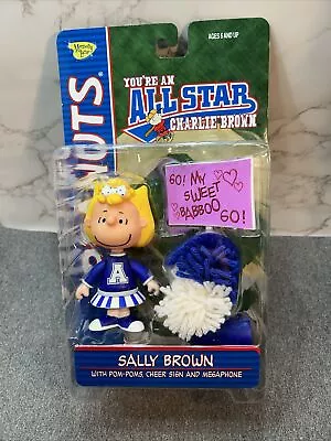 Memory Lane Peanuts You’re An All Star Charlie Brown Sally Brown W/ Pom-Poms • $32