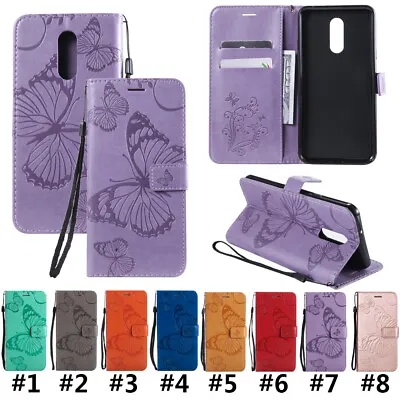 Butterfly PU Leather Flip Wallet Stand Case For LG Stylo 5 K20 2019 V40 K10 2017 • $9.99