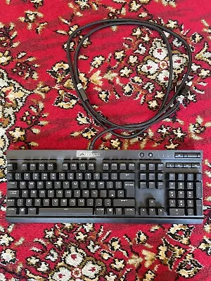 Corsair Gaming K70 LUX Keyboard Black (Red Backlighting) Cherry MX Blue • £40