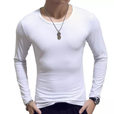 Men Hoodie Casual Hooded Solid Pocket Slim Fit Sweatshirts Pullover Sweater Top • $12.34