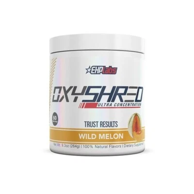 $62.95 • Buy EHPLabs Oxyshred Fat Burner 60 Serves Wild Melon Natural Weight Loss Aid