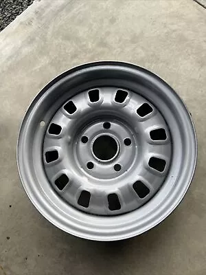 1968 1969 1970 Ford Mustang Cougar Torino GT Painted 14  X 6  Steel Rally Wheel • $105