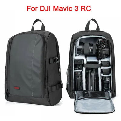$69.29 • Buy Waterproof Backpack For DJI Mavic 3 RC Drone Accessories Parts Storage Bag Black