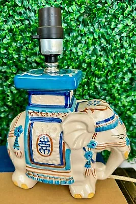 Vintage Porcelain Elephant Table Lamp  • $65.99