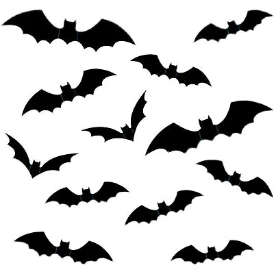 24/48/96/120x 3D DIY Wall Decal Stickers Bat Home Room Art Party Room  Decor • $13.71