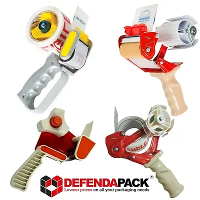 QUALITY TAPE GUNS Dispensers 2 & 3  Wide Tapes Packing Carton Sealer Parcel Box • £17.10