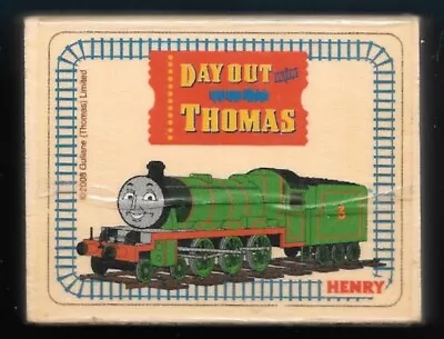 HENRY TRAIN ENGINE THOMAS & FRIENDS Track Cartoon Character GULLANE RUBBER STAMP • $12.74