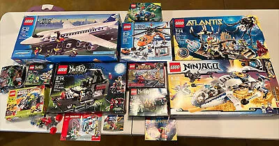 Lego Set Lot Of 15 Many Themes 7893 8061 70724 9464 60034 6865 9462 8188 9461 • $390