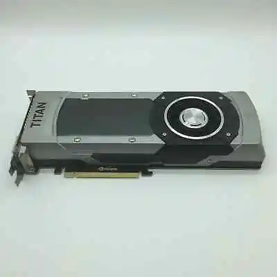 EVGA Nvidia GeForce GTX Titan Black 6GB GDDR5 GPU 06G-P4-3790-KR Free Shipping • $129.99