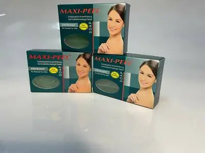 4 PCS Maxi-Peel Exfoliant Soap New Packaging 100g Express Shipping • $49.90