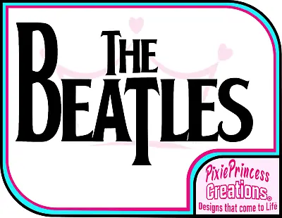The Beatles A Music Band Vinyl Sticker Wall Art Room Home Laptop Car Decal • £3.35