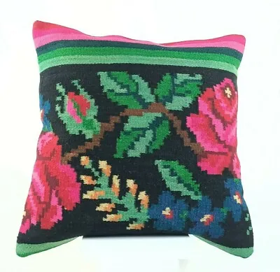$51.65 • Buy Kilim Pillow Cover 20x20 Home Decorative Handmade Tribal Sofa Couch Cushion 2137