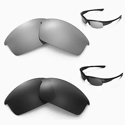 New Walleva Polarized Black + Titanium Lenses For Oakley Bottlecap • $26.99