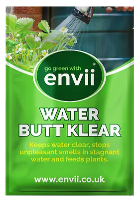 £11.99 • Buy Envii Water Butt Klear - Water Butt Treatment Cleaner & Natural Plant Feed