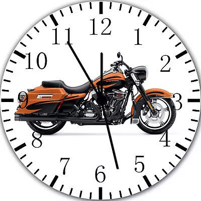 American Motorcycle Frameless Borderless Wall Clock Nice For Gifts Or Decor Y130 • $22.95