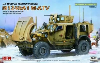 RYEFIELD MODEL RFM RM-5032 1/35 U.S MRAP All Terrain Vehicle M1240A1 M-ATV • $52.34