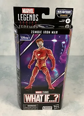 Marvel Legends 6  What If Zombie Iron Man Action Figure (Khonshu BAF) Hasbro • £19.89