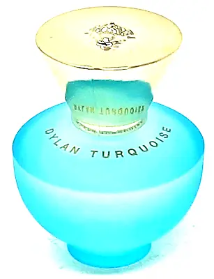 Versace Pour Femme Dylan Turquoise EDP .17 Oz Travel Size Women Perfume Splash • $13.38