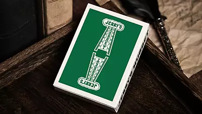 Jerry's Nugget (Felt Green) Marked Monotone Playing Cards • $15.42