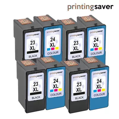 LOT Ink For Lexmark NO.23XL NO.24XL X3430 X3530 X3550 X4530 X4550 • £4.88