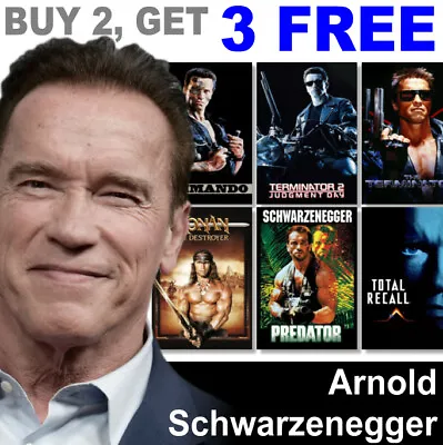 £4.99 • Buy Arnold Schwarzenegger Movie Posters Poster, A4, A3 Poster, Prints, Film