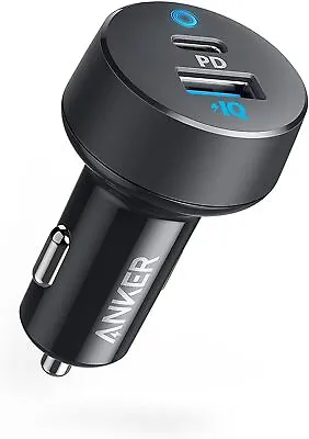 Anker USB C Car Charger Adapter W/ LED 32W 2-Port Fast Charging For IPhone 15/14 • $15.49