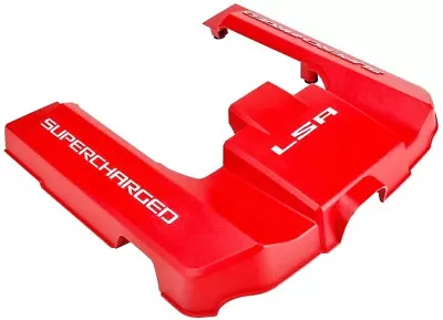 2012-2015 Camaro ZL1 LSA Supercharger Red Engine Fuel Rail Cover OEM GM 12639443 • $110.95