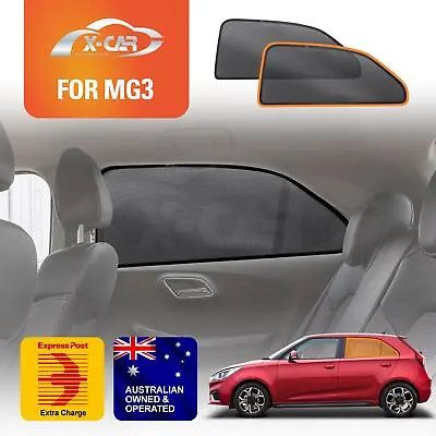 Rear Window Sun Shade For MG 3 MG3 2016-2023 Magnetic Car Sun Blind Mesh • $59.95