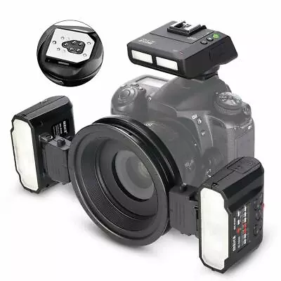 Meike MK-MT24N Macro Twin Lite Flash Light TTL For NikonD850 D810 D750 D800E Hot • $339.99