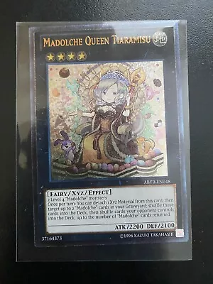 Madolche Queen Tiaramisu ABYR-EN048 Ultimate Rare Holo Yugioh Card NM • $79.99