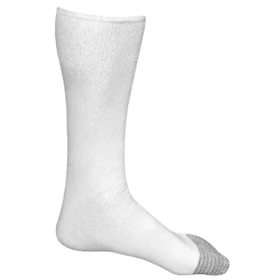 Fruit Of The Loom Men's 6 Pack Over The Calf Tube Socks White Sock Size:10-... • $11.68