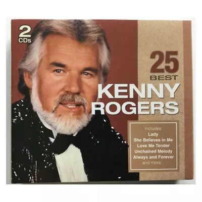 Kenny Rogers 25 Best 2 Disc Set CD • $6.79