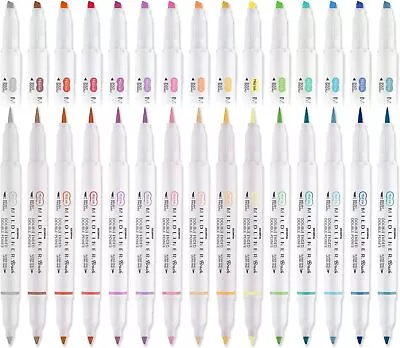 Zebra Mildliner Creative Marker Highlighter Pens - Double Ended - Single & Packs • $42.55