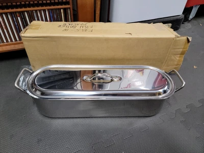 $30 • Buy 18  Stainless Steel Fish Poacher Boiler
