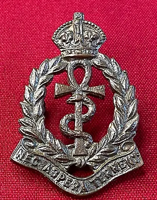 RAF Medical Branch British Military Cap Badge - Rare - Bronze Coloured Metal • £7.49