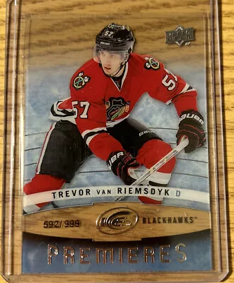 2014-15 Upper Deck Ice TREVOR VAN RIEMSDYK Premieres Rookie #92 592/999 • $2.99