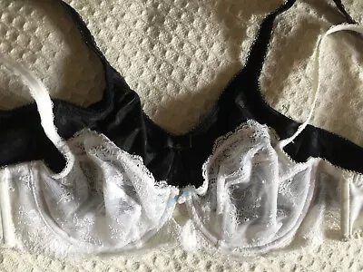 32D Two Pairs WACOAL Women's Demi 851155 Seduction & 855285 Spot-On Full Bra • $24