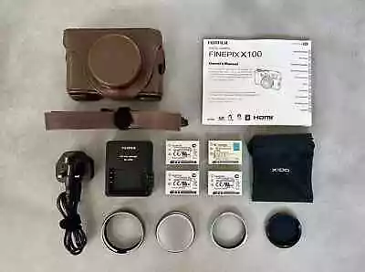 Fujifilm X100 Digital Camera With Case & Accessories - Excellent Condition • $435.17