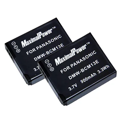 Non-OEM For PANASONIC LUMIX DMW-BCM13E DMC-ZS30 DMC-TS5 (2PK) • $10.98