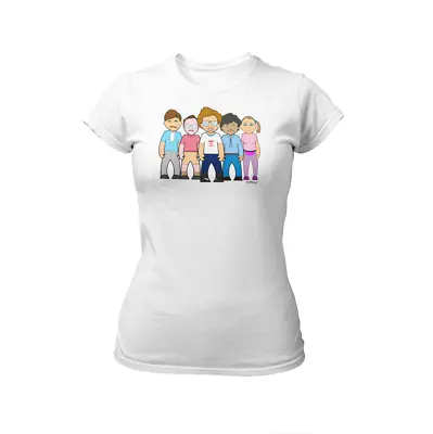 Impeccably Nerdy VIPwees T-Shirt Womens Organic Tee Ladies TV Comedy • £13.99