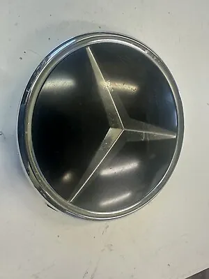 Mirror Silver Emblem Front Grille Badge For Mercedes Benz SL500-SL600 • $49