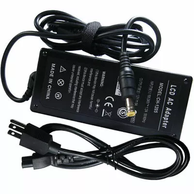 AC Adapter For QNIX QX2710 EVOLUTION II 27  LED Monitor Power Supply Cord • $17.99