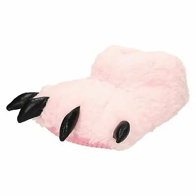 £12.99 • Buy Spot On X2091 Ladies Pink Textile Fun Novelty Claw Monster Feet Slippers