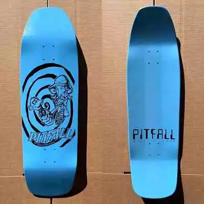 Pitfall Skateboards John Lucero Spoof Madrid Black Label Skateboard Deck • $40