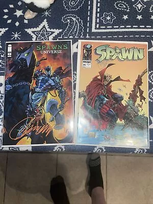 Spawn #26 Signed By Capullo Spawn Universe #1 Signed J. Scott Campbell COA • $50