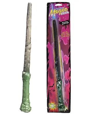 Wizard Magic Wand Light Up With And Without Sound Boys Wooden Look Magician Toys • £7.45